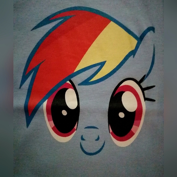 🔥SALE🔥 My Little Pony Rainbow Dash Baby Girls Onesie NWT Size 12-18 Months - Picture 2 of 4